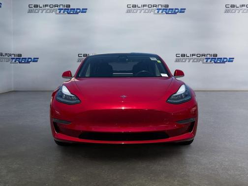 Red Multi-Coat 2018 Tesla Model 3 Long Range