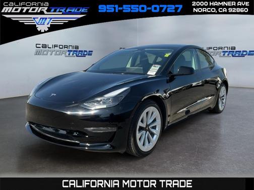 Solid Black 2023 Tesla Model 3 Standard Range