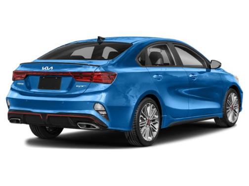 Sporty Blue 2024 Kia Forte GT