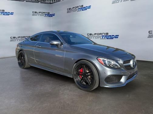 Selenite Grey Metallic 2017 Mercedes-Benz C-Class Coupe