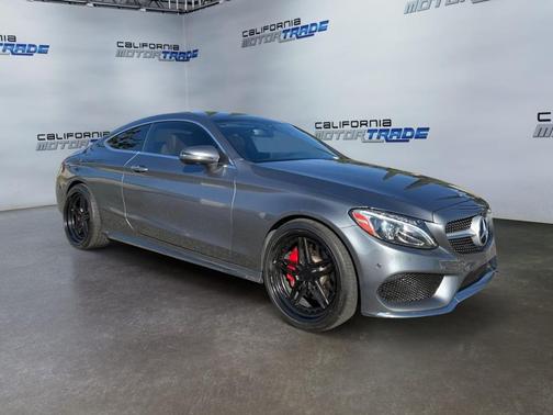 Selenite Grey Metallic 2017 Mercedes-Benz C-Class Coupe