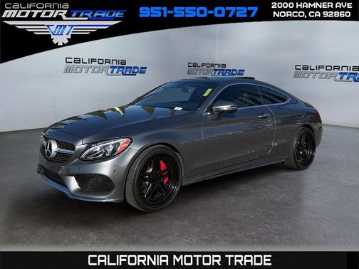 Selenite Grey Metallic 2017 Mercedes-Benz C-Class Coupe