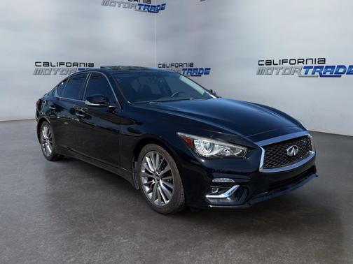 Black Obsidian 2019 INFINITI Q50 3.0t LUXE