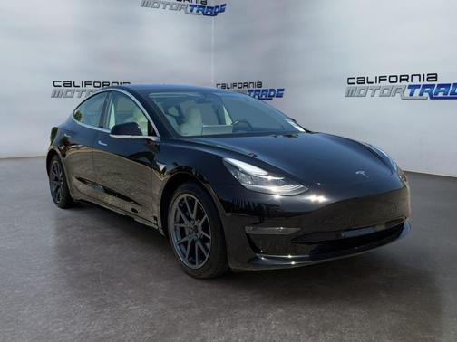 Solid Black 2019 Tesla Model 3 Long Range
