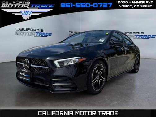 Night Black 2021 Mercedes-Benz A-Class Sedan