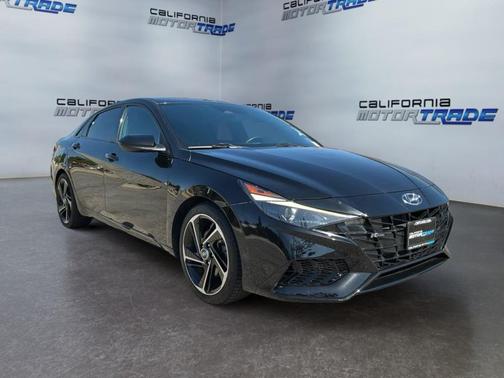 Phantom Black 2023 Hyundai ELANTRA N Line