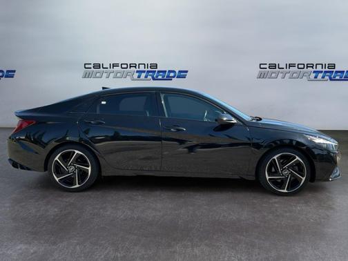 Phantom Black 2023 Hyundai ELANTRA N Line