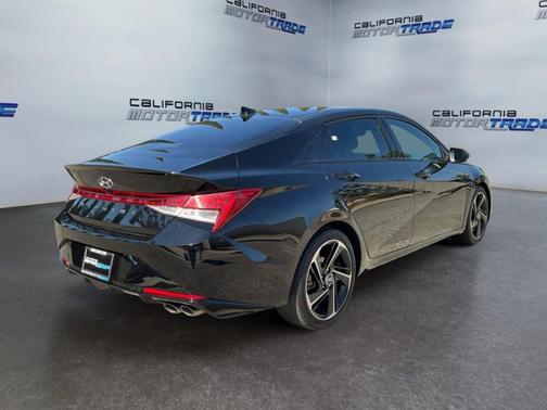 Phantom Black 2023 Hyundai ELANTRA N Line