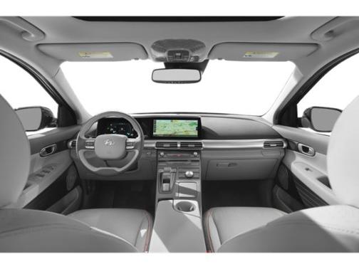 Shimmering Silver 2022 Hyundai NEXO Blue