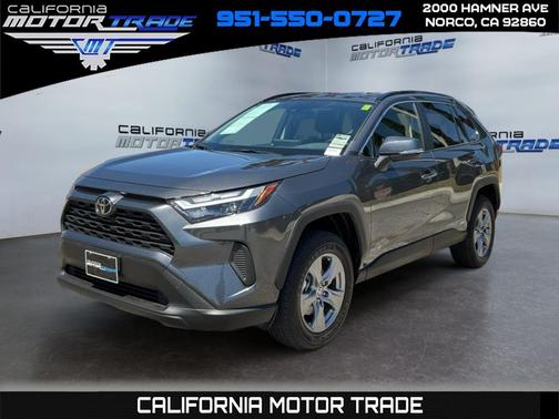 Magnetic Gray Metallic 2025 Toyota RAV4 Hybrid XLE