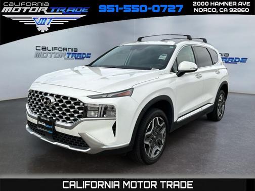 Serenity White Pearl 2023 Hyundai Santa Fe Plug-In Hybrid SEL Convenience