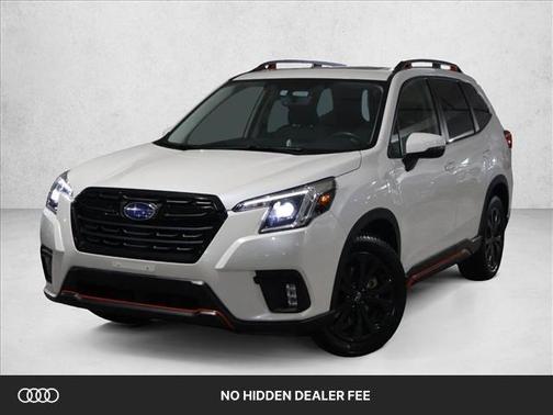 Crystal White Pearl 2024 Subaru Forester Sport