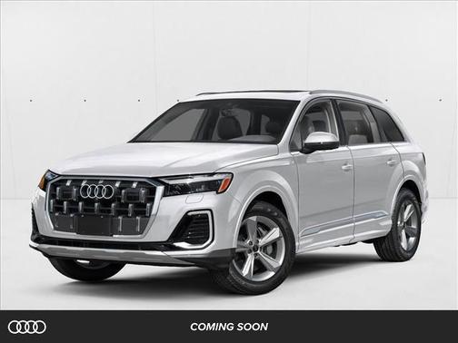 Glacier White Metallic 2026 Audi Q7 55 Premium Plus