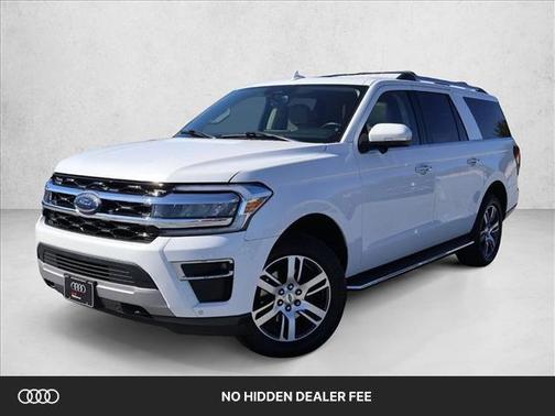 Star White Metallic Tri-Coat 2022 Ford Expedition Max Limited