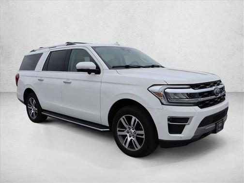 Star White Metallic Tri-Coat 2022 Ford Expedition Max Limited