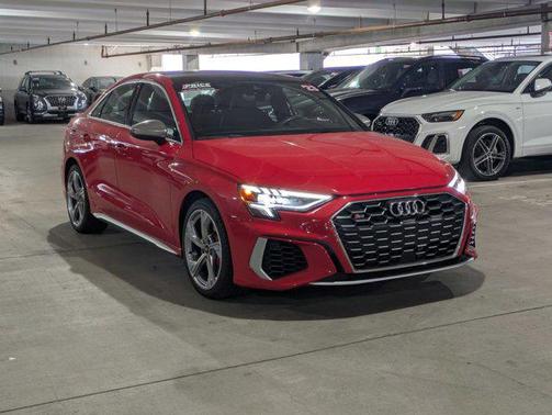 Tango Red Metallic 2023 Audi S3 Premium Plus TFSI quattro S tronic