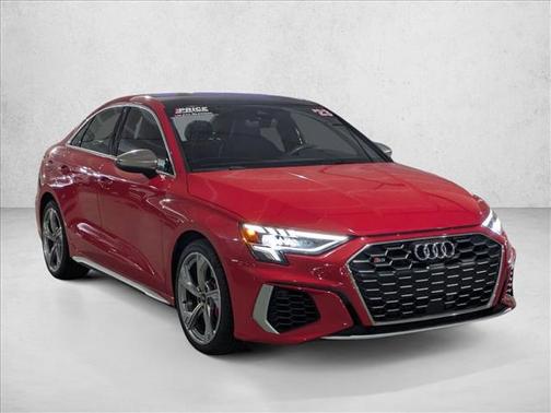 Tango Red Metallic 2023 Audi S3 Premium Plus TFSI quattro S tronic