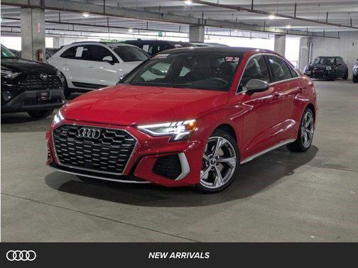 Tango Red Metallic 2023 Audi S3 Premium Plus TFSI quattro S tronic