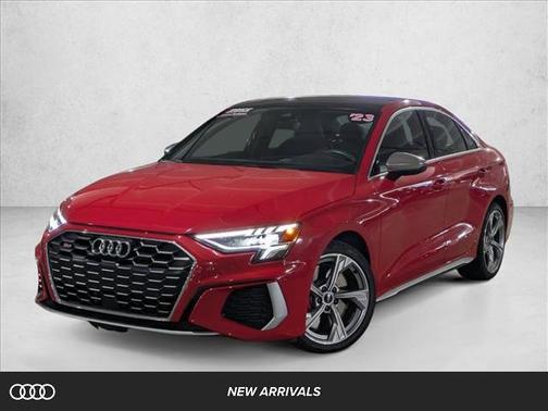 Tango Red Metallic 2023 Audi S3 Premium Plus TFSI quattro S tronic