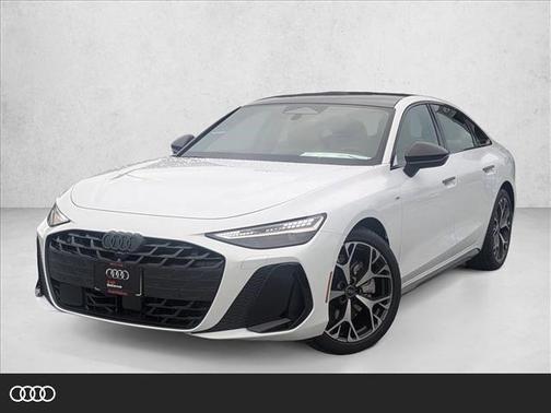 Glacier White Metallic 2026 Audi A6 Premium Plus quattro S tronic Sedan