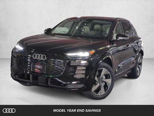 Mythos Black Metallic 2025 Audi Q6 e-tron Premium quattro SUV