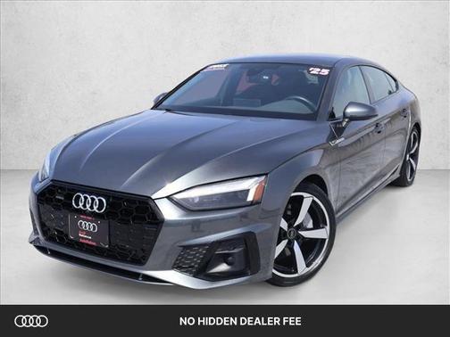 Gray 2025 Audi A5 Sportback 45 S Line Premium Plus