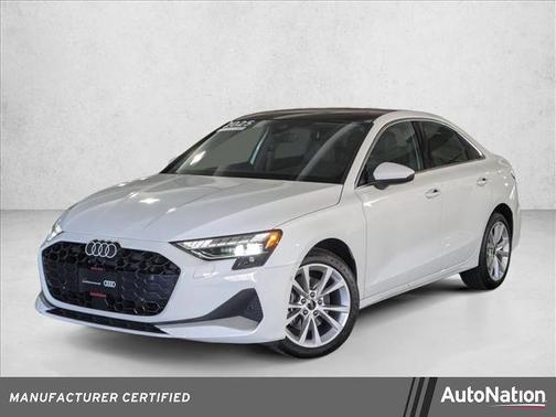 Arkona White 2025 Audi A3 Premium