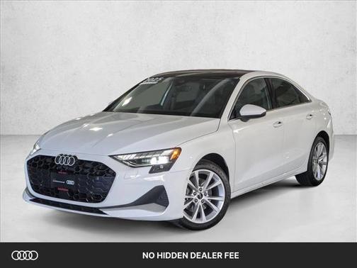 Arkona White 2025 Audi A3 Premium
