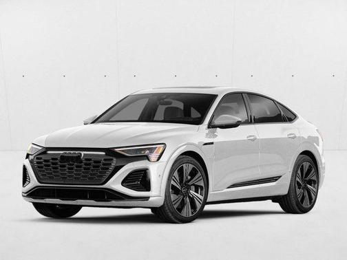 Glacier White Metallic 2024 Audi Q8 e-tron Premium Plus