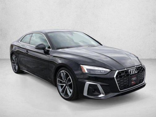 Mythos Black Metallic 2023 Audi A5 45 S line Premium Plus