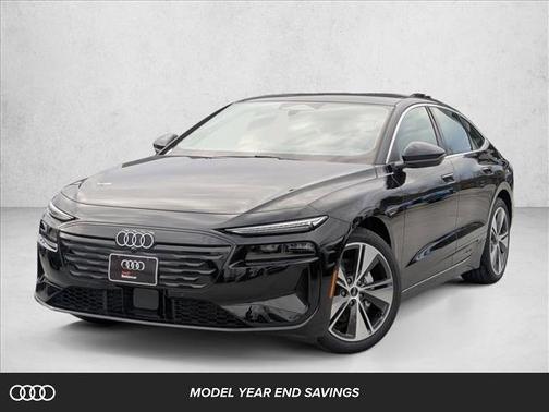 Mythos Black Metallic 2025 Audi A6 e-tron Premium Plus Sedan