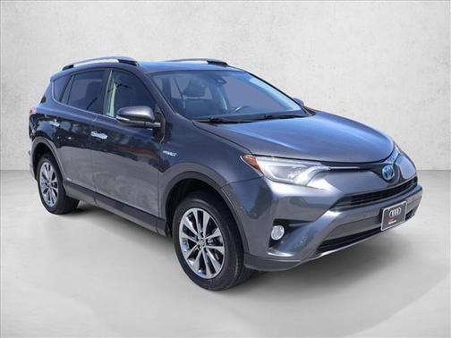 Magnetic Gray Metallic 2018 Toyota RAV4 Hybrid Limited