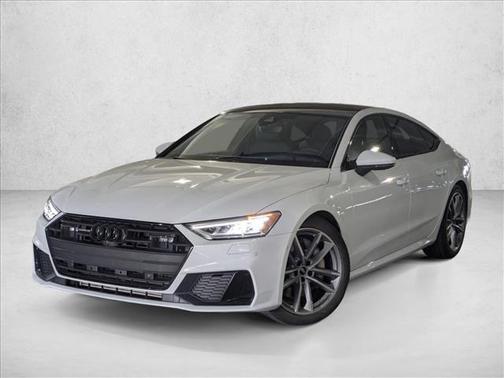 Glacier White Metallic 2023 Audi A7 Premium 55 TFSI quattro S tronic