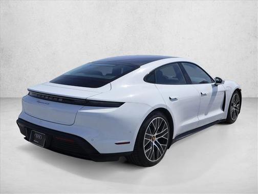 White 2020 Porsche Taycan 4S