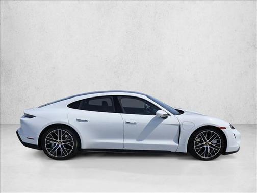 White 2020 Porsche Taycan 4S