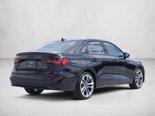 Black 2025 Audi A3 Premium