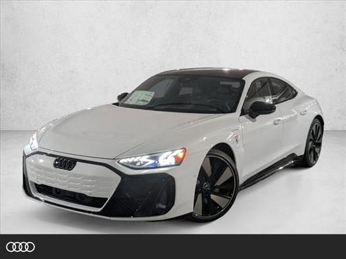 Arkona White 2026 Audi S e-tron GT Prestige quattro Sedan