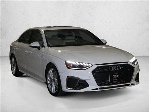 Glacier White Metallic 2023 Audi A4 45 S line Premium Plus