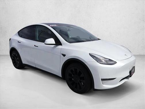 Pearl White Multi-Coat 2020 Tesla Model Y Long Range Dual Motor All-Wheel Drive