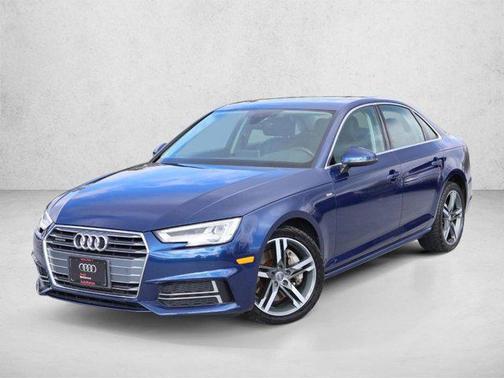 Scuba Blue Metallic 2017 Audi A4 2.0T Premium Plus