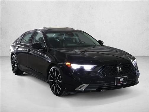 Crystal Black Pearl 2023 Honda Accord Hybrid Touring