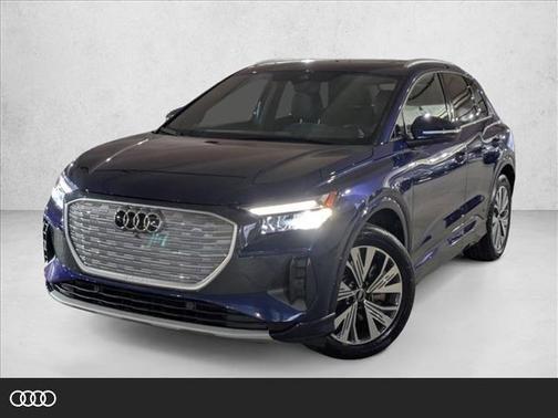 Navarra Blue Metallic 2023 Audi Q4 e-tron Premium Plus 40 RWD SUV