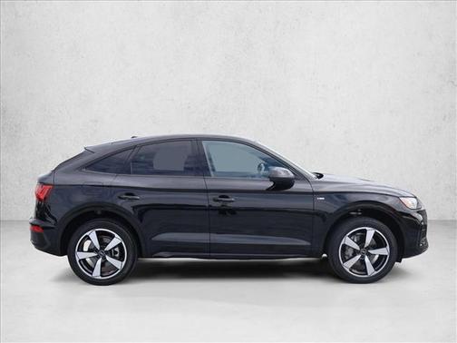 Black 2023 Audi Q5 45 S line Premium Plus