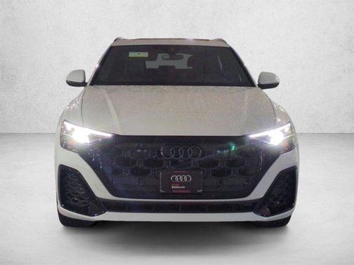glacier white metallic 2026 Audi Q8 55 Premium Plus