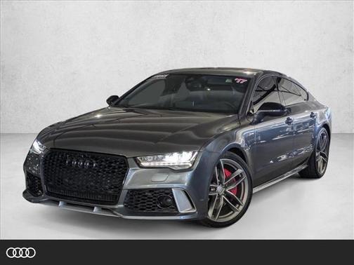 Daytona Gray Pearl Effect 2017 Audi A7 3.0T Competition Prestige Hatchback