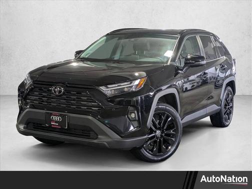 Midnight Black Metallic 2022 Toyota RAV4 XLE Premium