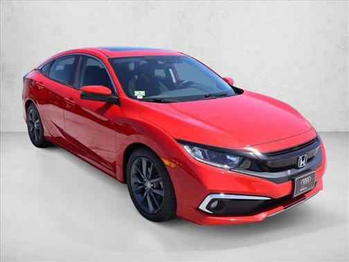 Rallye Red 2019 Honda Civic EX