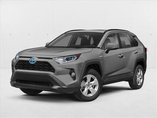 Silver Sky Metallic 2021 Toyota RAV4 Hybrid XLE