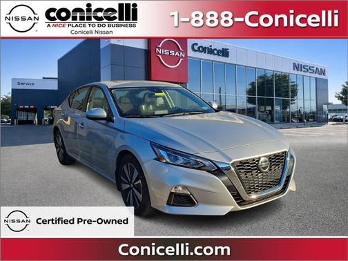 Brilliant Silver Metallic 2022 Nissan Altima 2.5 SV