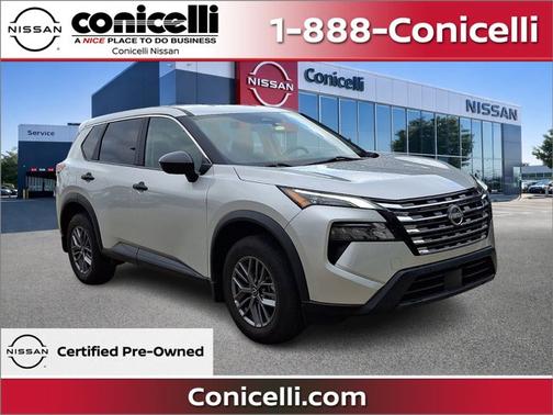 Brilliant Silver Metallic 2024 Nissan Rogue S